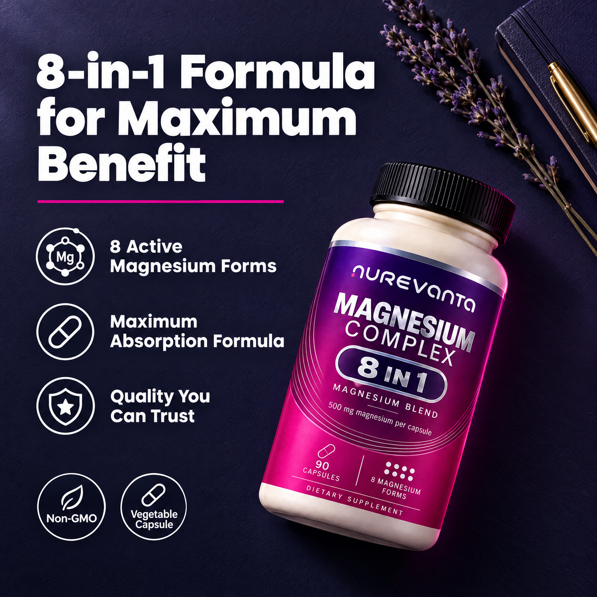 Nurevanta Magnesium Complex 8-Form