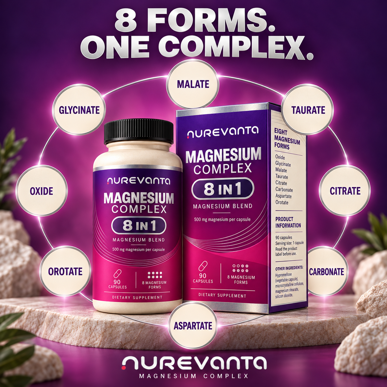 Nurevanta Magnesium Complex 8-Form