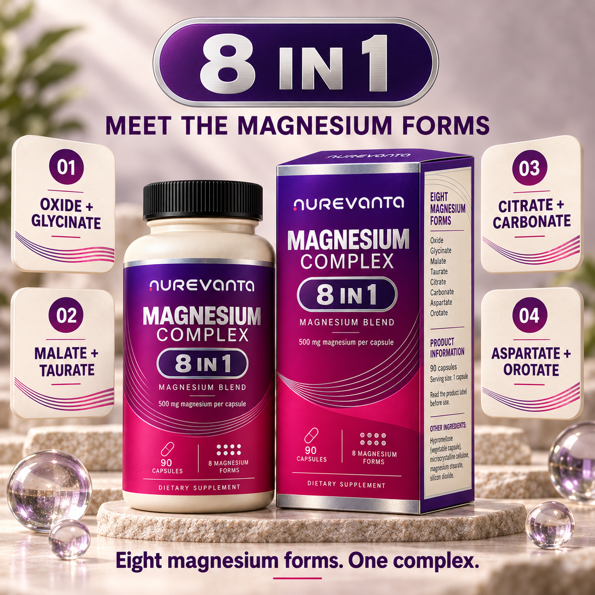 Nurevanta Magnesium Complex 8-Form